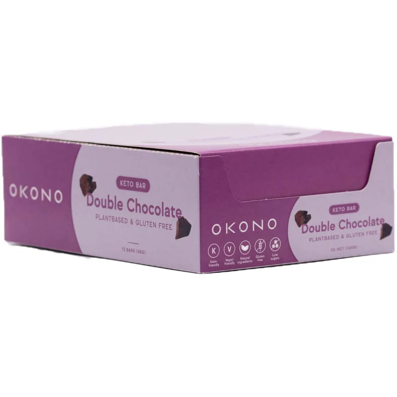 OKONO - Keto bar dubbele chocolade - Image 3