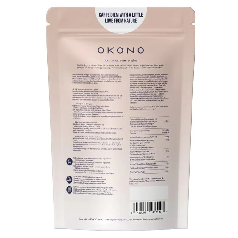 OKONO - Broodmix - stone age bread - Image 3
